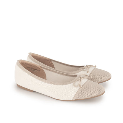 Sepatu Flats Knit Wanita Gino Mariani Gladys Khaki