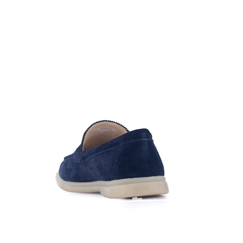 Sepatu Pria Casual Loafer Moccasin Gino Mariani Edison 3 Navy