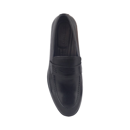 Sepatu Kulit Pria Pantofel Formal Gino Mariani Borion Black