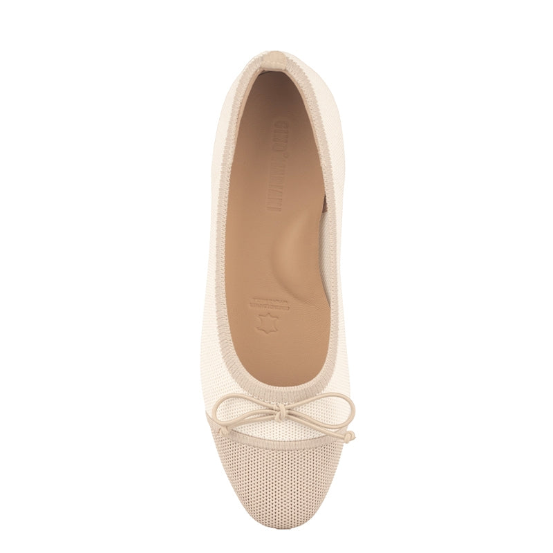 Sepatu Flats Knit Wanita Gino Mariani Gladys Khaki