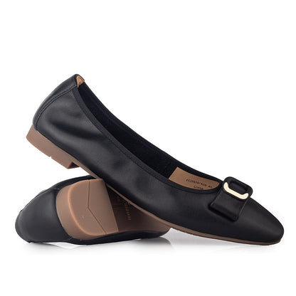 Sepatu Ballet Flats Wanita Gino Mariani Giana Black