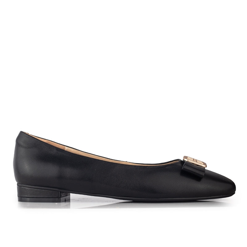 Sepatu Ballet Flats Wanita Gino Mariani Hasena Black