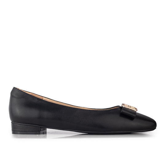 Sepatu Ballet Flats Wanita Gino Mariani Hasena Black