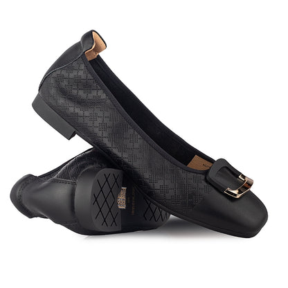 Sepatu Ballet Flats Wanita Gino Mariani Halina Black