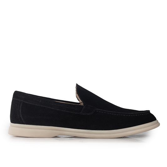 Sepatu Pria Casual Loafer Moccasin Gino Mariani Edison 3 Black