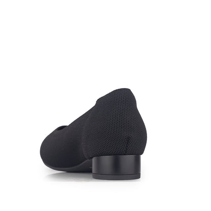Sepatu Flats Knit Wanita Gino Mariani Grace Black