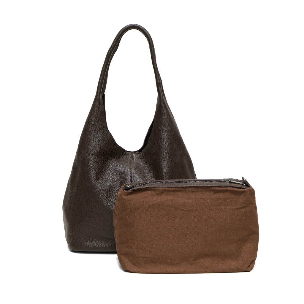 Tas Wanita Gino Mariani Hobo Bag Beyza Coffee