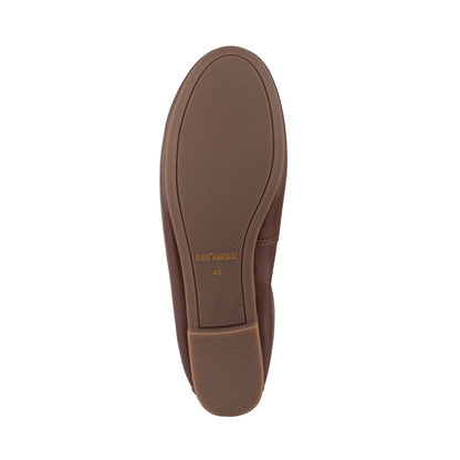 Sepatu Ballet Flats Wanita Gino Mariani Graziana Brown