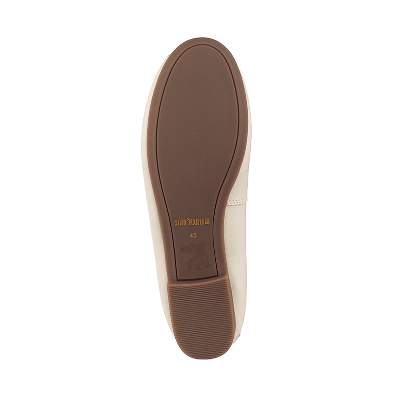Sepatu Ballet Flats Wanita Gino Mariani Graziana Off White