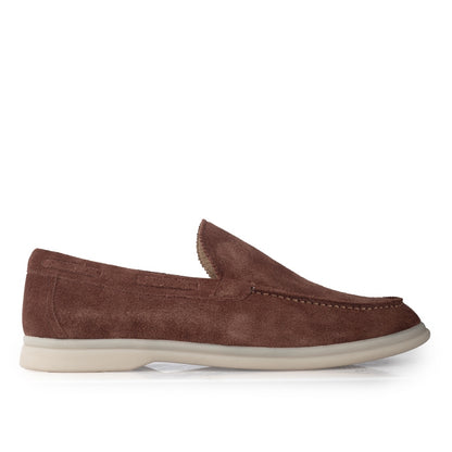 Sepatu Pria Casual Loafer Moccasin Gino Mariani Edison 3 Orange Brick