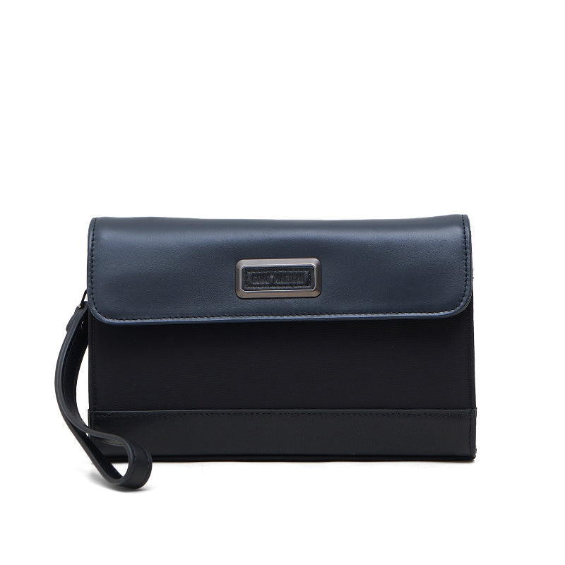 Clutch Kulit Pria Gino Mariani Burton Black