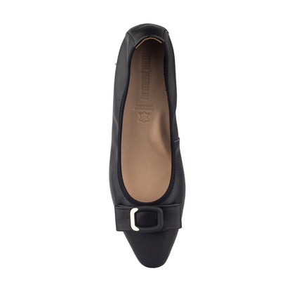 Sepatu Ballet Flats Wanita Gino Mariani Giana Black