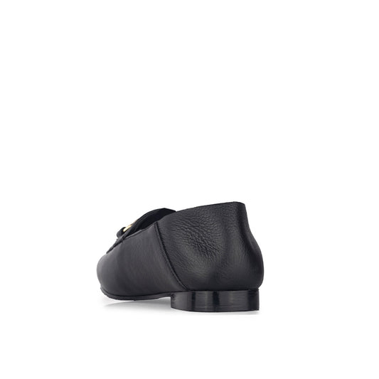 Sepatu Casual Wanita Loafer Moccasin Gino Mariani Eleina Black