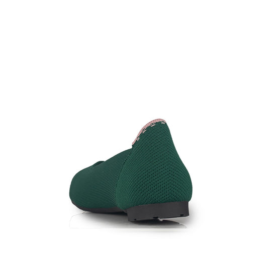 Sepatu Flats Knit Wanita Gino Mariani Gloria Green