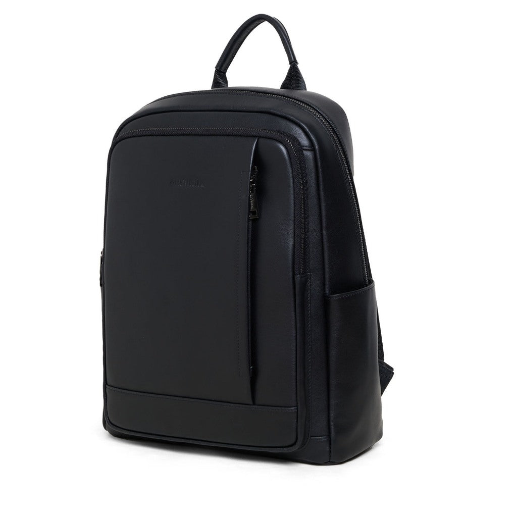 Backpack Tas Ransel Kulit Pria Gino Mariani Auden Black