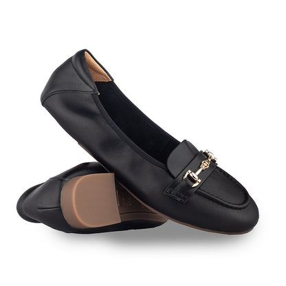 Sepatu Ballet Flats Wanita Gino Mariani Graziana Black