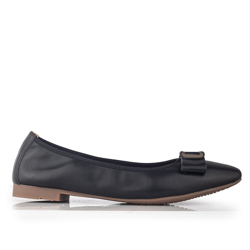 Sepatu Ballet Flats Wanita Gino Mariani Giana Black
