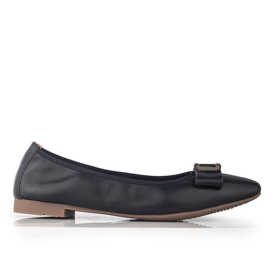 Sepatu Ballet Flats Wanita Gino Mariani Giana Black