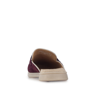 Sepatu Wanita Casual Loafer Gino Mariani Emery 6 Burgundy