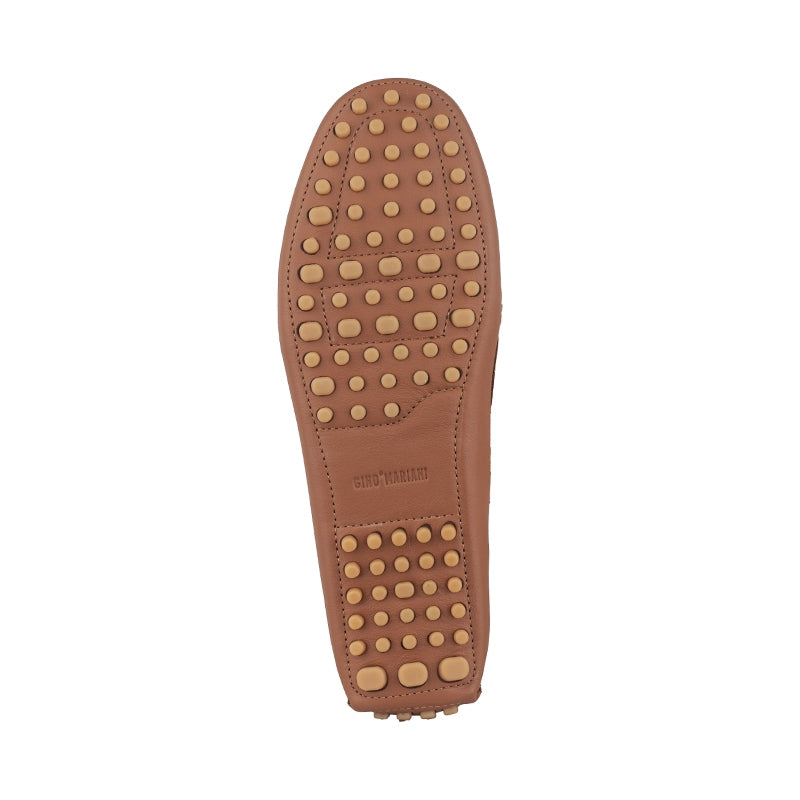 Sepatu Casual Wanita Loafer Moccasin Gino Mariani Elma Brown