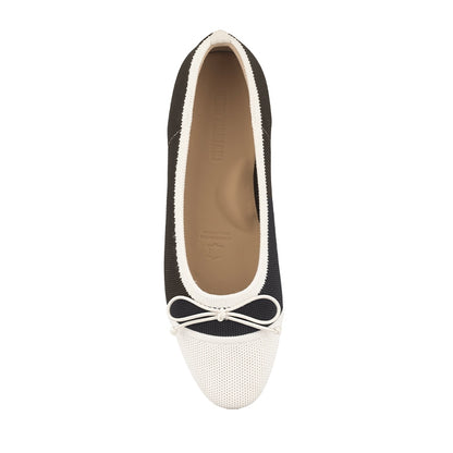 Sepatu Flats Knit Wanita Gino Mariani Gladys Black