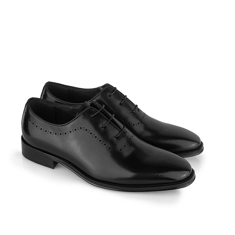 Sepatu Kulit Pria Pantofel Formal Gino Mariani Bonaro Black