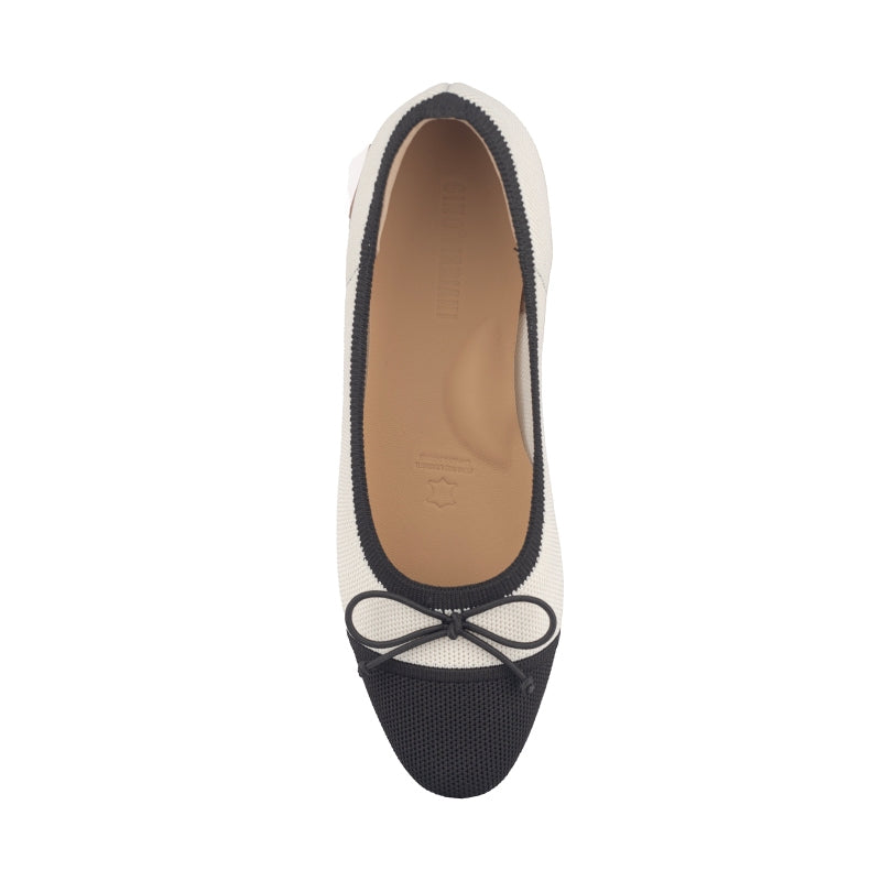 Sepatu Flats Knit Wanita Gino Mariani Gladys Beige