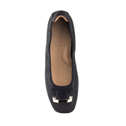 Sepatu Ballet Flats Wanita Gino Mariani Halina Black
