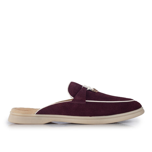 Sepatu Wanita Casual Loafer Gino Mariani Emery 6 Burgundy