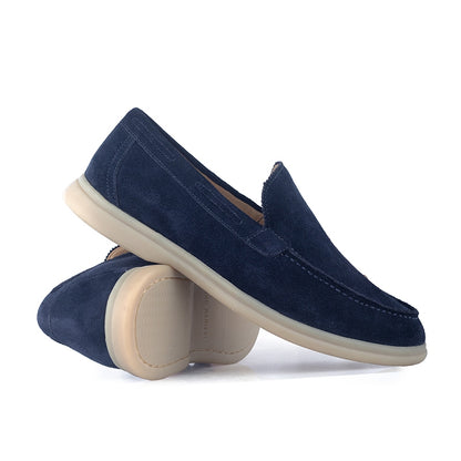 Sepatu Pria Casual Loafer Moccasin Gino Mariani Edison 3 Navy