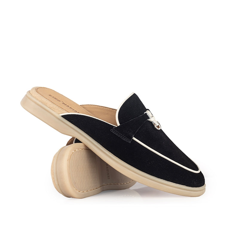 Sepatu Wanita Casual Loafer Gino Mariani Emery 6 Black