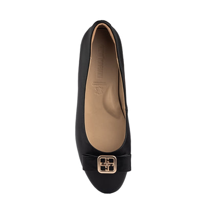 Sepatu Ballet Flats Wanita Gino Mariani Hasena Black