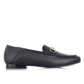 Sepatu Casual Wanita Loafer Moccasin Gino Mariani Eleina Black