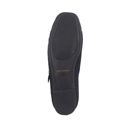 Sepatu Flats Knit Wanita Gino Mariani Gabriela Black