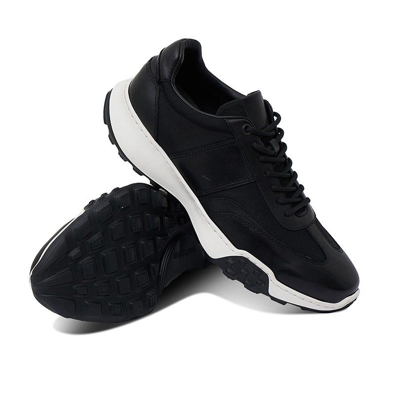 Sepatu Casual Sneakers Pria Gino Mariani Egion Black