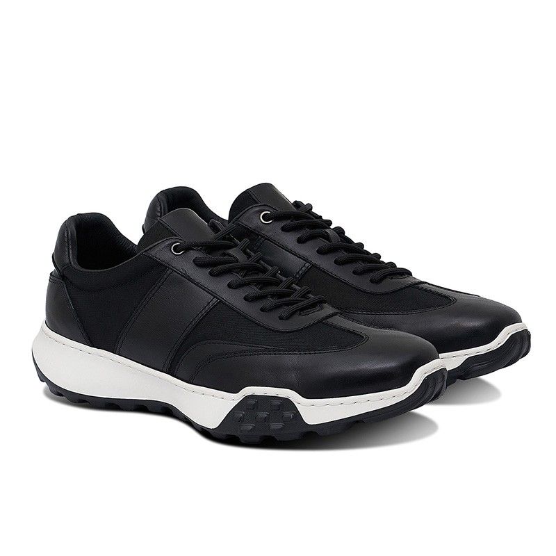 Sepatu Casual Sneakers Pria Gino Mariani Egion Black