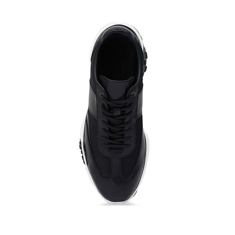 Sepatu Casual Sneakers Pria Gino Mariani Egion Black